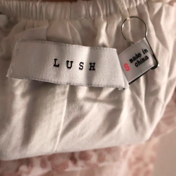 Lush Halter Top Printed Open Back Maxi Dress Ash Mauve Small NEW - Picture 5 of 10